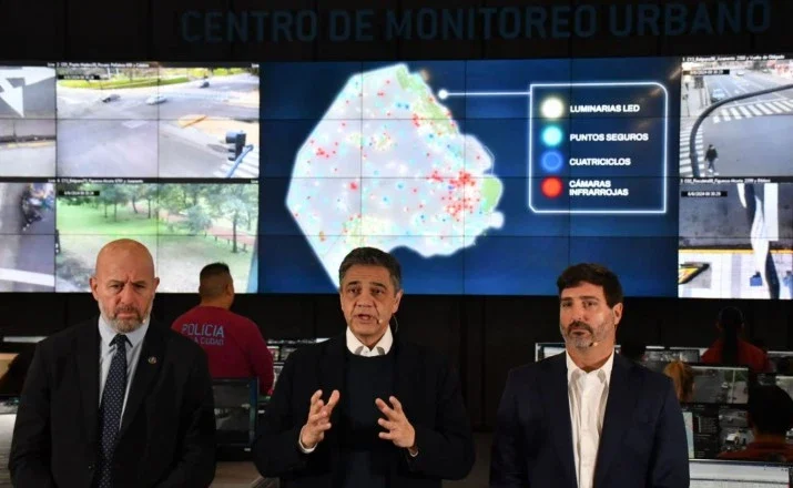 Parques Seguros: Jorge Macri anunció que habrá policías en 100 cuatriciclos y la instalación de tótems de alerta y casi 200 cámaras infrarrojas