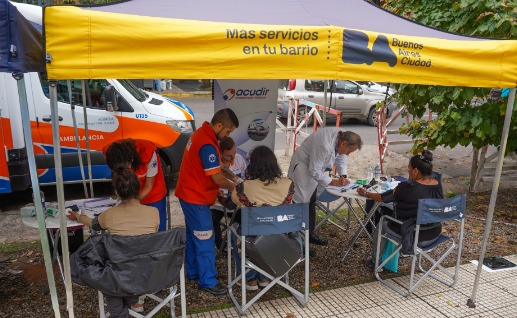 Más servicios en tu barrio llega esta semana a Boedo, Liniers, Balvanera y Flores