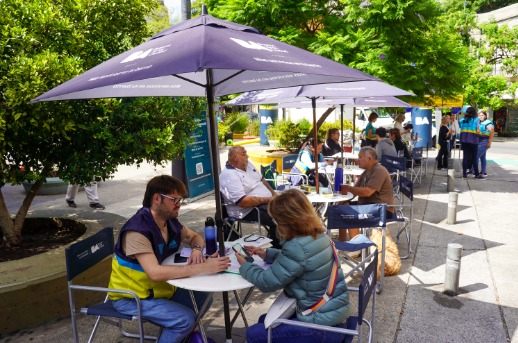 La Ciudad realiza un operativo de trámites y servicios en los barrios de Palermo, Montserrat y Parque Avellaneda