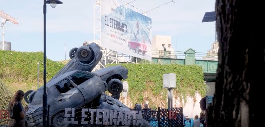 El Eternauta llegó a la Ciudad