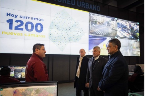 Se sumaron 1.200 cámaras de seguridad en 300 puntos estratégicos de los barrios