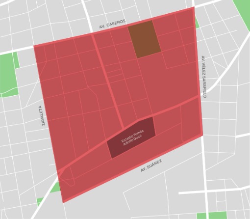 La Renga en Huracán: perímetro restringido al tránsito por evento en Parque Patricios